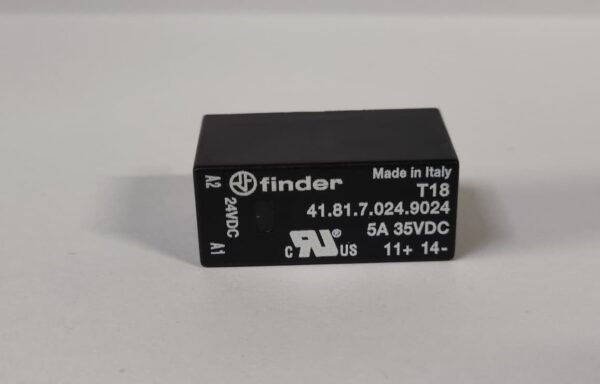 Finder State Relay 5A 24VDC 41.81.7.024.9024